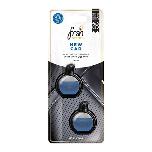 Frsh Mini Diffiuser New Car 2PK Car Air Freshener - FR9187 Auto
