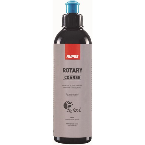 RUPES BigFoot Rotary Coarse Polishing Compound Gel 250ml - 9.BRCOARSE250 Auto