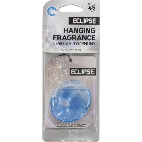 Eclipse Car Air Freshener: Hanging Membrane - New Car Symphony - RD2403029 Auto