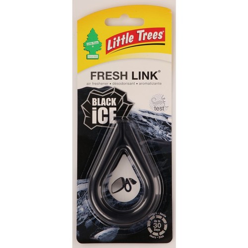 Little Trees Car Air Freshener - Fresh Link Black Ice Scent - CTK-52931 Auto