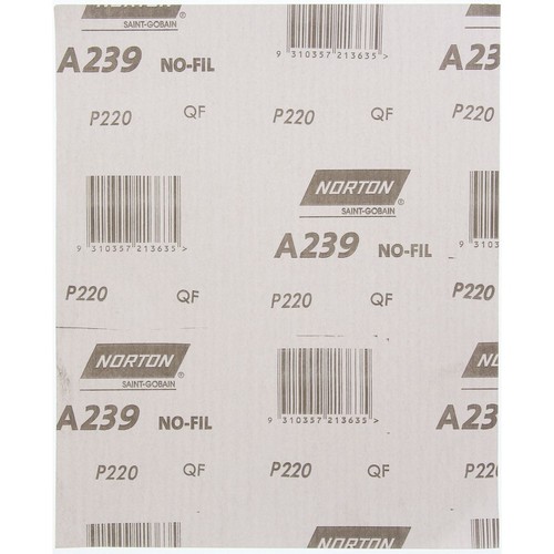 Norton Sand Paper 230x280mm - 66623320277 Auto