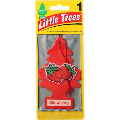 Little Trees Car Air Freshener - Strawberry Scent 1pk - U1P-10312 Auto