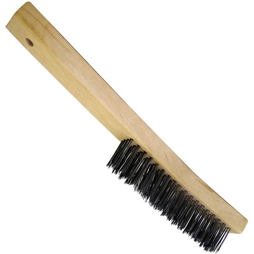Josco 4 Row Stainless Steel Wire Brush - BLH4RSS Workshop Tool