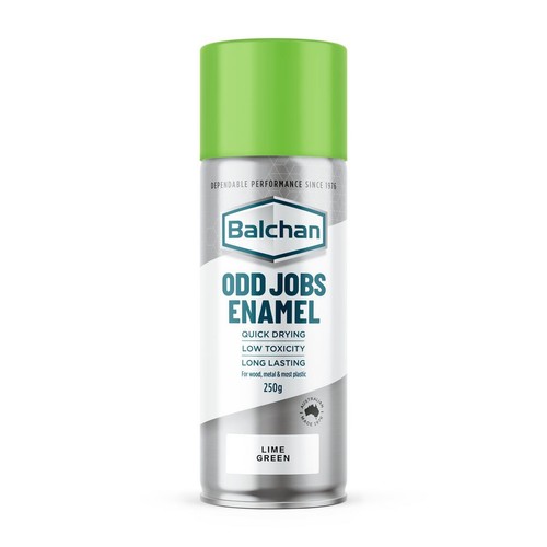 Balchan Odd Jobs Lime Green Spray Paint 250g - BOJ101217 Auto