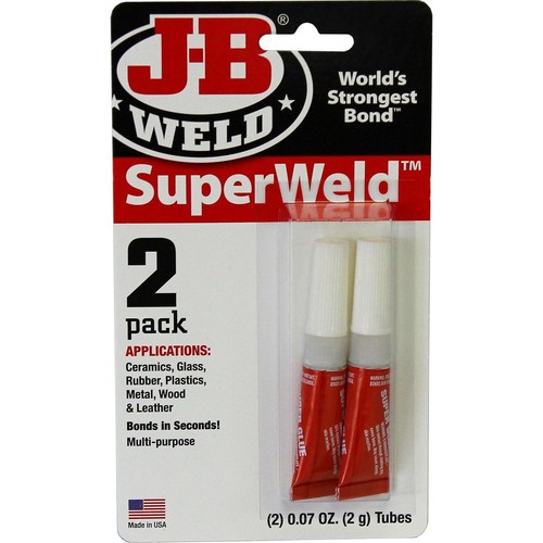 JB Weld SuperWeld Super Glue Twin Pack - 33102 Auto