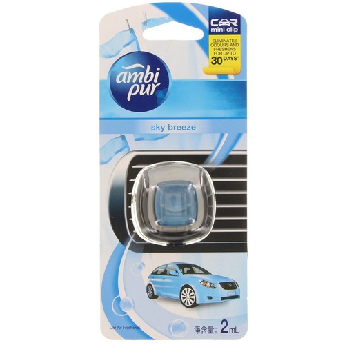 Ambi Pur Sky Breeze Car Air Freshener Mini Clips - 82307557 Hardware