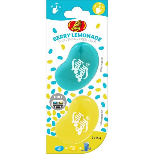 Jelly Belly vent Duo Berry Lemonade 2PK Car Air Freshener - E304044600 Auto