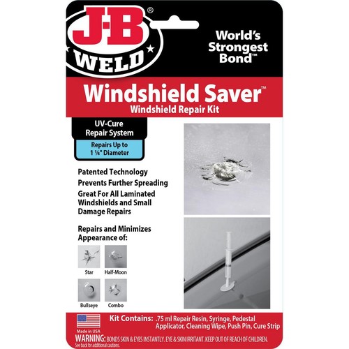 JB Weld Windshield Saver Repair Kit - 2100 Workshop Tool