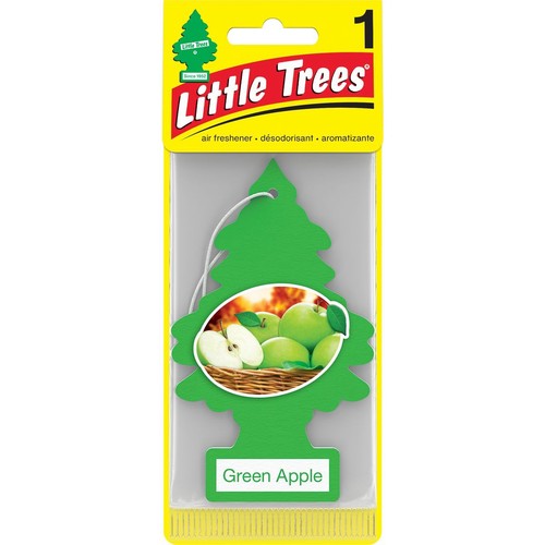 Little Trees Car Air Freshener - Green Apple Scent 1pc - U1P-10316 Auto