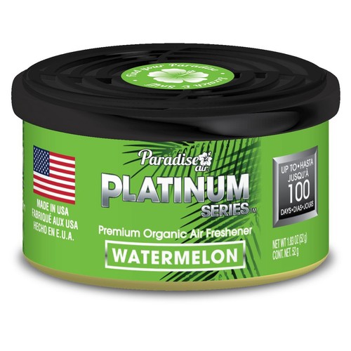 Paradise Air Platinum Series Organic Watermelon Car Air Freshener - PL-12016PK14