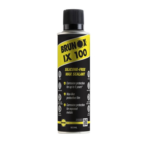 BRUNOX IX 100 Corrosion Inhibitor Spray 500ml - BR100IX05 Auto
