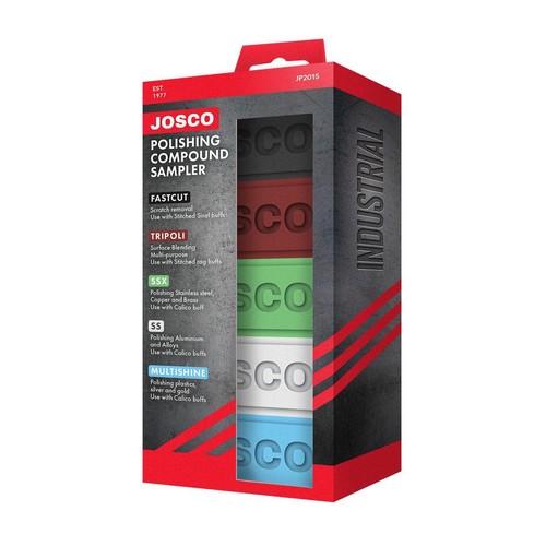 JOSCO Polishing Compound 5Pack Sampler Set - JP2015 Auto
