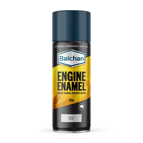 Balchan Engine Enamel Chevy Blue Spray Paint 300g - BAL102004 Auto