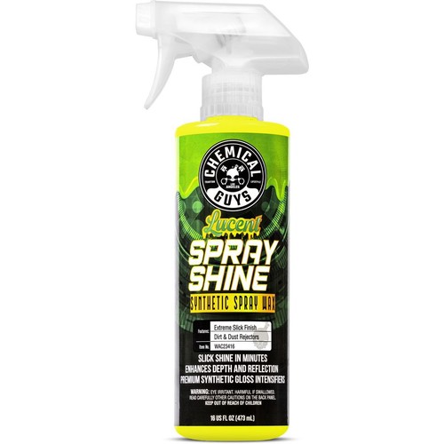 Chemical Guys Lucent Spray Shine Synthetic Spray Wax 473ml - WAC23416 Auto