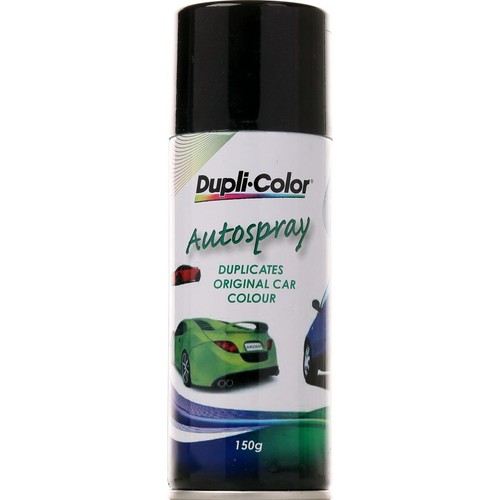 Dupli-Color Automotive Spray Paint Black Metallic (Holden) 150g - DSH101 Auto