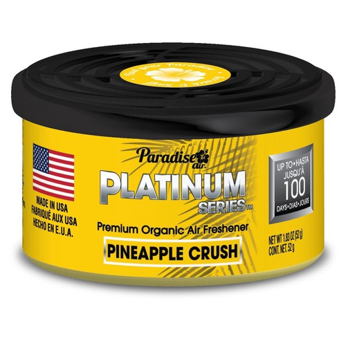 Paradise Air Platinum Series Organic Pineapple Crush Car Air Freshener - PL-1204