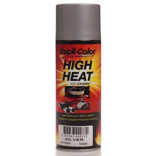 Dupli-Color High Heat Ceramic Paint Flat Silver 340g - DH1620 Car Interior