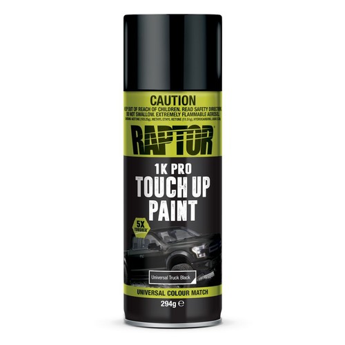 Raptor 1K Pro Touch Up Paint Black 294g - RTCB/AL Auto