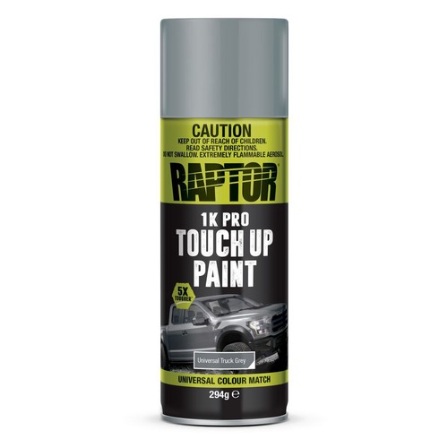 Raptor 1K Pro Touch Up Paint Grey 294g - RTCG/AL Auto