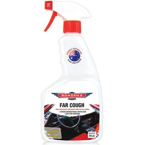 Bowden's Own Far Cough Antibacterial Surface Cleaning Spray 770ml - BOFARC Auto