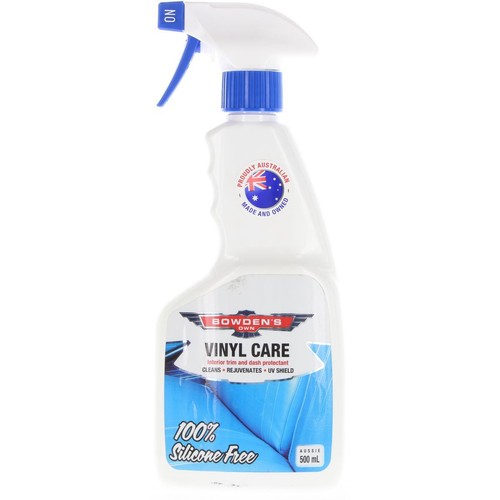 Bowden's Own Vinyl Care Trim & Dash Protectant 500ml - BOVC Car Interior