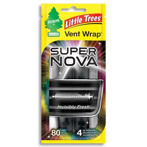 Little Tree Vent Wrap Air Freshener Supernova 4pk - CTK-52746 Auto