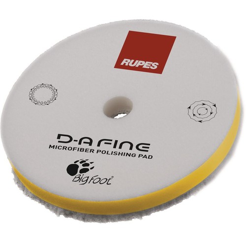 RUPES DA Microfiber Pad Fine 130mm - 9.MF130M 4WD Brake Parts Workshop Tool