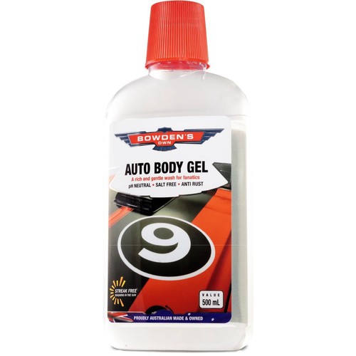 Bowden's Own Auto Body Gel Car Wash 500ml - BOABG Car Interior Workshop Tool