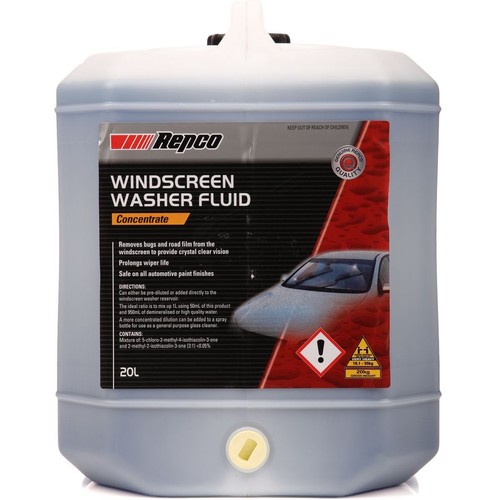 Repco Windscreen Washer Fluid Concentrate 20L - RWWC20L-2 Car Service Auto Part