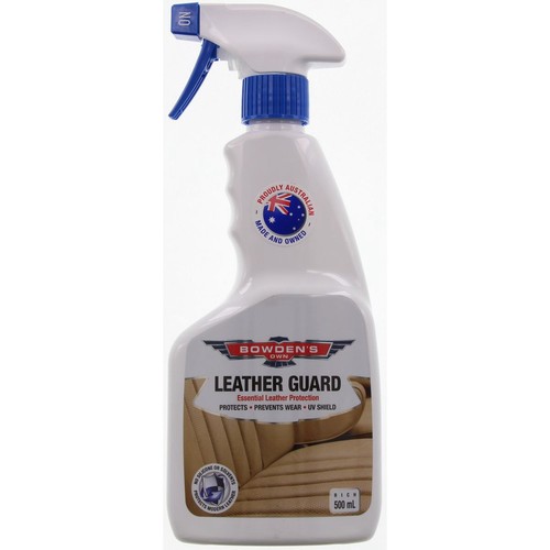 Bowden's Own Leather Guard Interior Leather Protectant 500ml - BOLG Car Interior