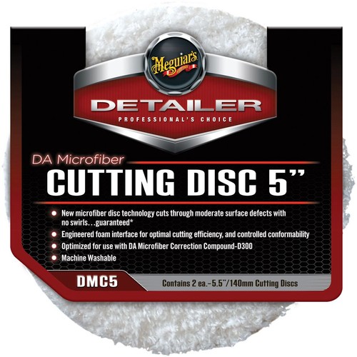 Meguiar's DA 5in 125mm Microfibre Cutting Pads - 2 Pk - DMC5 4WD Brake Parts