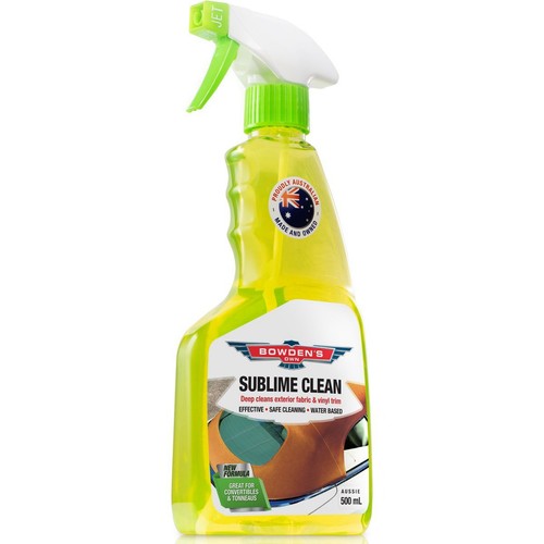 Bowden's Own Sublime Clean Vinyl Roof Cleaner 500ml - BOSLC Car Interior