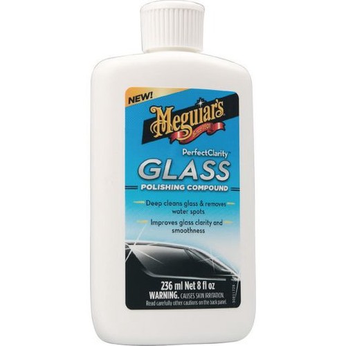 Meguiar's Perfect Clarity Glass Polishing Compound 236ml - G8408 Workshop Tool