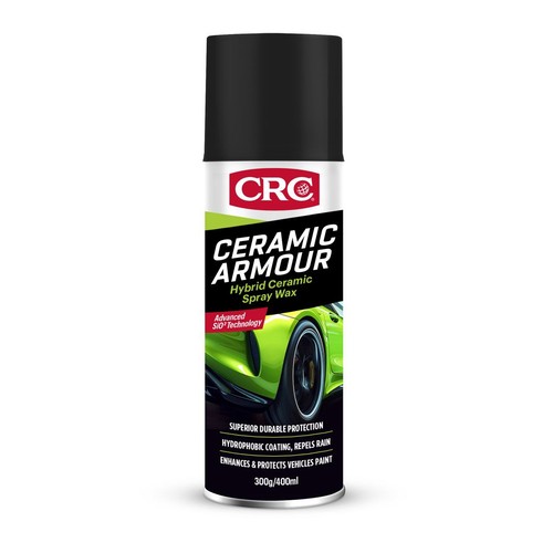 CRC Ceramic Armour Aerosol - Hybrid Ceramic Spray Wax 400ml - 1756339 Auto
