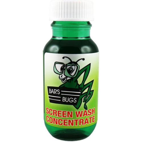 Bar's Bugs 1 Shot Windscreen Washer Concentrate 50ml - BB50ML CDU Workshop Tool