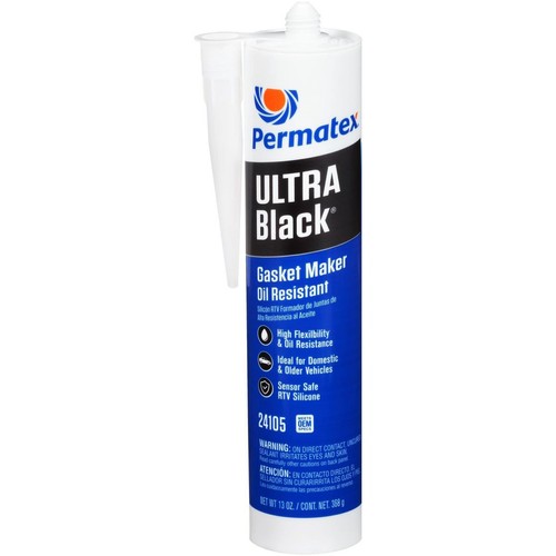 Permatex Ultra Black Maximum Oil Resistance RTV Silicone Gasket Maker 368g - PX2