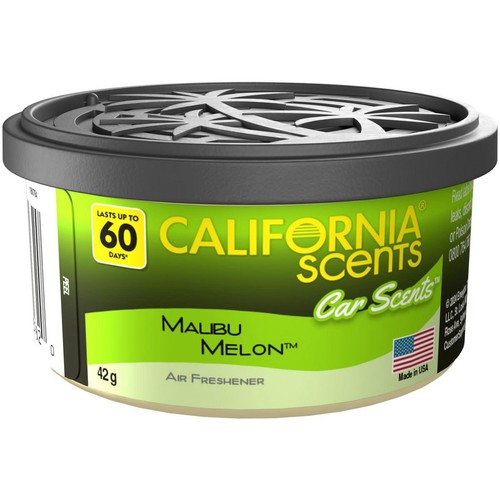 California Scents Malibu Melon Car Air Freshener Can 42g - E302695201 Auto