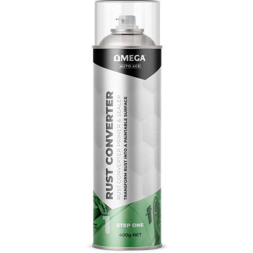 Omega Rust Converter Primer Sealer Spray 400g - AA-RCP400G Engine Part