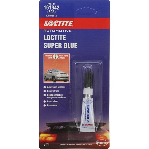 Loctite Super Glue Instant Adhesive3ml - 476012 Auto