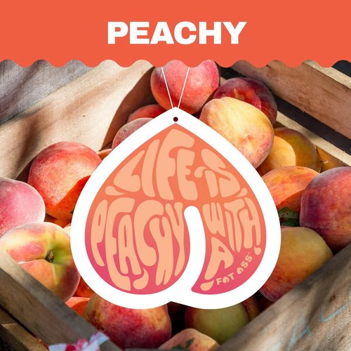 Fat Ass Air Freshener Peachy Auto