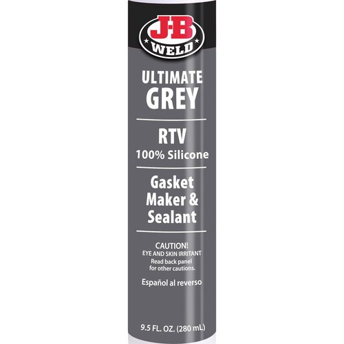 JB Weld Ultimate Grey Silicone 280ml cartridge - 32927 Workshop Tool