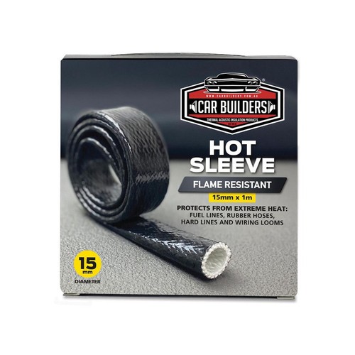Car Builders Hot Sleeve - Flame Resistant Sleeve 15mm - HSLE15 Car Interior