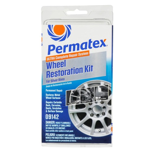 Permatex Wheel Restoration Kit Silver - PX09142 Workshop Tool