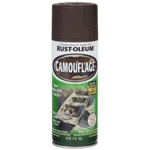Rust-Oleum Camouflage Spray Earth Brown 340g - 279178 Auto