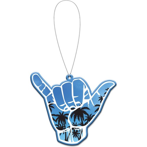 Myne Shaka Car Air Freshener - Palm Trees Blue Skies - 4402547 Auto 10 pieces