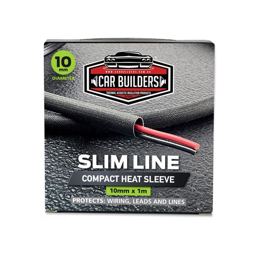 Car Builders Slim-Line Compact Heat Sleeve 10mm - SLL10 Car Interior