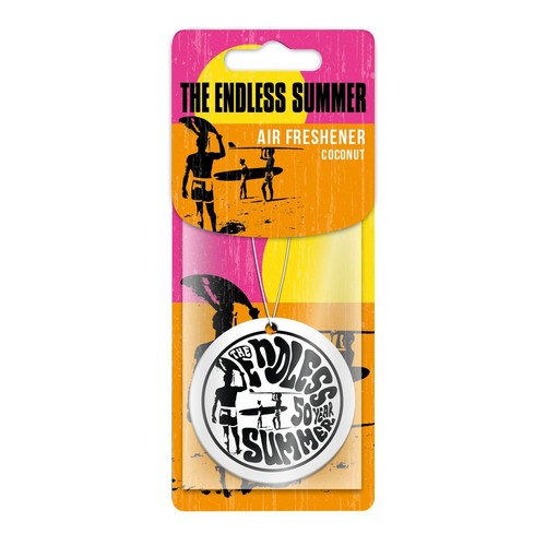 The Endless Summer Black/White - Coconut Car Air Freshener - 8102508 Hardware