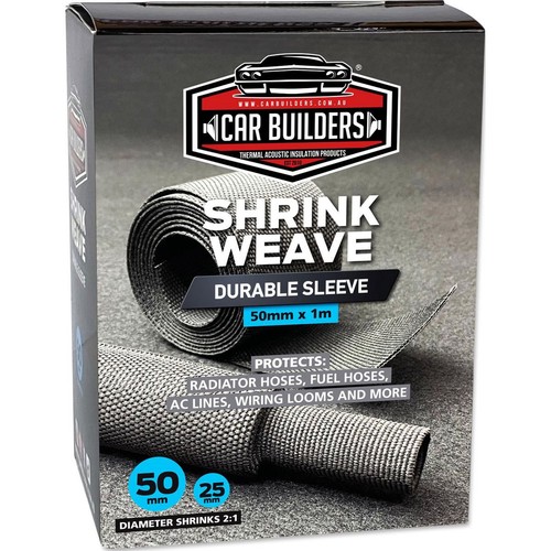 Car Builders Shrink Weave 2:1 Durable Sleeve 50mm - SWE50 Car Interior