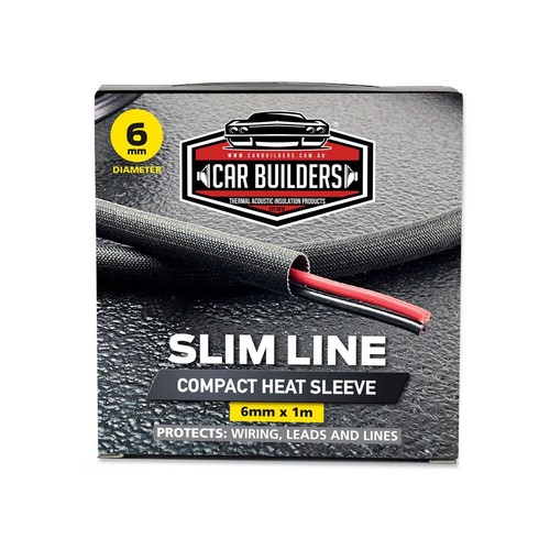 Car Builders Slim-Line Compact Heat Sleeve 6mm - SLL06 Car Interior