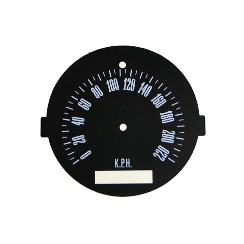 RSP Decal Metric Speedo Conversion 140 MPH to 220 KPH Falcon XW XY - GD2001E DIY